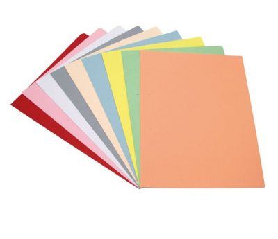 50 SUBCARPETAS BLANCO 180 GRAMOS A4  0017270