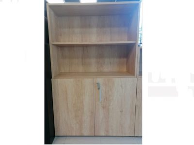 LIBRERIA MONOCOLOR PUERTAS BAJAS 143 x  90 x 34.5 NEBRASKA