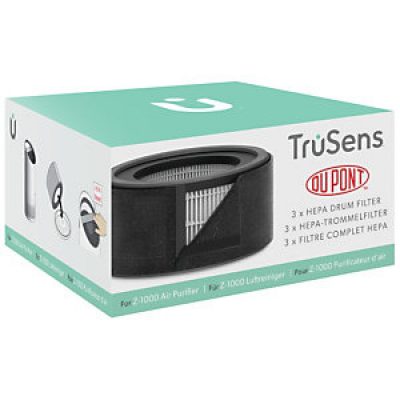 PACK 3 FILTROS CARB0NO TRUSENS Z-1000  2415103