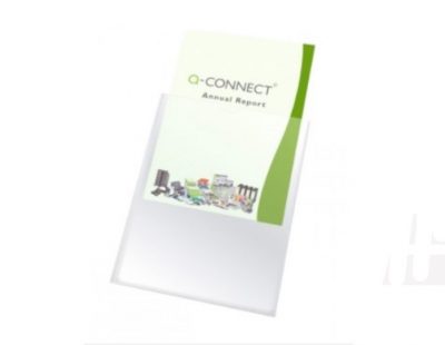CAJA 25 PORTADOCUMENTO PVC TRANSPARENTE  150 MICRAS A4