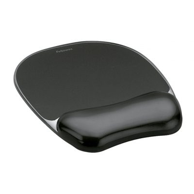 REPOSAMUÑECA RATÓN CRYSTAL GEL NEGRO  9112101