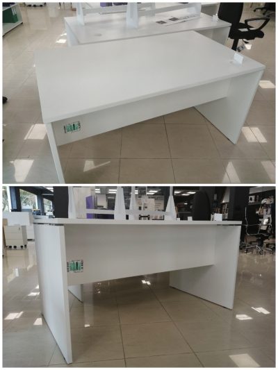 MESA PREMIER 140 x 80 x 75 BLANCO/BLANCO