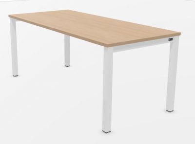 MESA NOVA SOBRE 25MM 180 x 60 x 74 HAYA  NATURAL/BLANCA