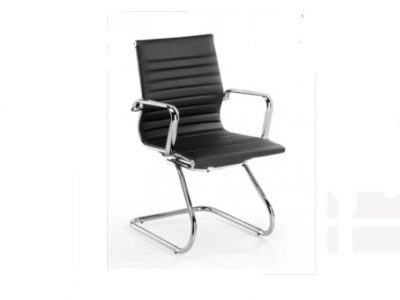SILLA CONFIDENTE PATIN LONDRES NEGRO