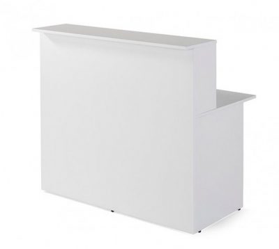 MOSTRADOR RECEPCION BASIC 1400x740x1150MM BLANCO