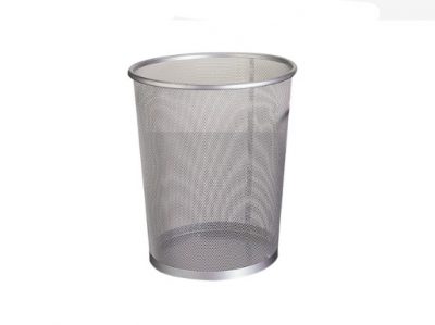 PAPELERA MESH PEQUEÑA CROMADA