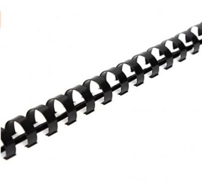 CAJA 50 CANUTILLOS PLÁSTICO NEGRO 32MM  5349302