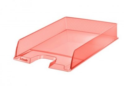 BANDEJA TRANSPARENTE A4 ALBARICOQUE  COLOUR'ICE 626273