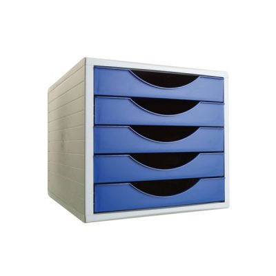 MODULO 5 CAJONES AZUL 4005AZ