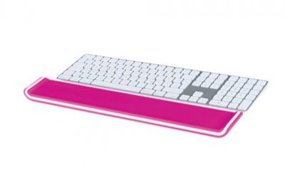 REPOSAMUÑECA TECLADO WOW FUCSIA/BLANCO  65230023