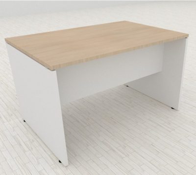 MESA PREMIER 160 x 80 x 75 ROBLE/BLANCO