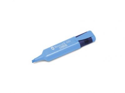 MARCADOR FLUOR OFFICE 1-4 MM AZUL