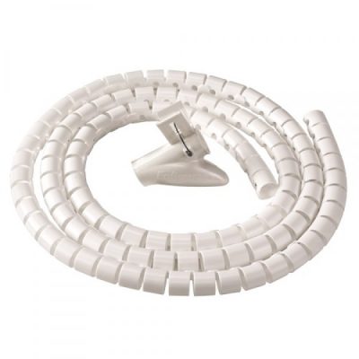 ORGANIZADOR CABLES ZIP 2M BLANCO 9929901