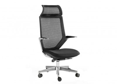 SILLA TOKIO DE DIRECCION SYNCRO 4  POSICIONES NEGRO
