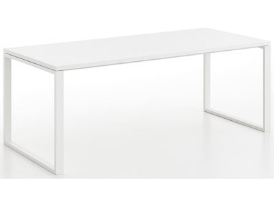 MESA 180x60x74cm BLANCA/BLANCA