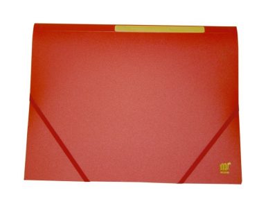 CARPETA GOMAS POLIPROPILENO OPACO A4 ROJA 312138
