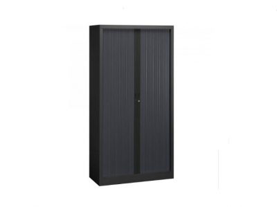 ARMARIO PUERTAS VERTICALES NEGRO