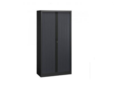 ARMARIO PUERTAS VERTICALES NEGRO
