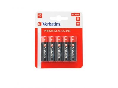 BLISTER DE 10 PILAS AA ALCALINAS LR6