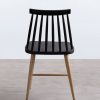 THM SILLA COMEDOR EMI PP Y ACERO NEGRO - Imagen 5