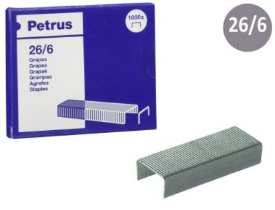 PTR C.1000 GRAPAS 26/6 GALVANIZADA 55711