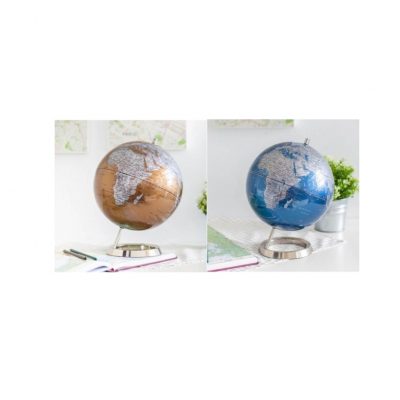 OFB BOLA MUNDO 20CM  PLATA