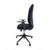 silla queen fabric negra ofi-grup ibiza