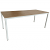 MESA MENTOR 180X80x74 BLANCO ROBLE NUEZ