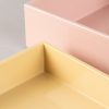 BANDEJAS ORGANIZADOR DOLOMITA AMARILLO/ROSA