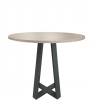 MESA ALTA ROBLE CLARO/ANTRACITA 120cm REUNIÓN PIRAMID - Imagen 3