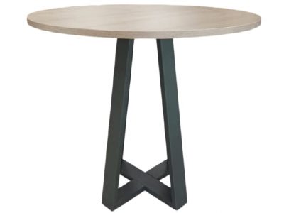 MESA ALTA ROBLE CLARO/ANTRACITA 120cm
