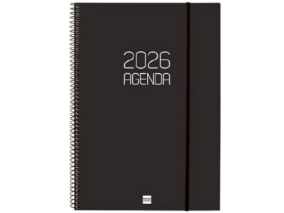 AGENDA 2026 ESPIRAL OPAQUE