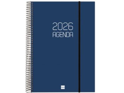 AGENDA 2026 AZUL OPAQUE