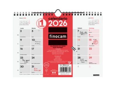 CALENDARIO PARED ESCRIBIR 2026